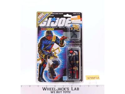 Iron Grenadiers G.I. Joe 1988 Hasbro Vintage Action Figure NEW