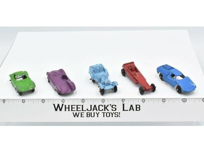 Car Lot of 5 Vintage Tootsietoy Vintage Vehicles