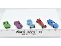 Car Lot of 5 Vintage Tootsietoy Vintage Vehicles