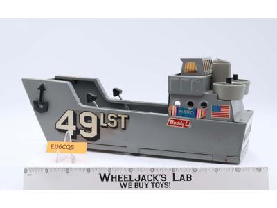 Buddy L 49 LST Navy Landing Ship Pressed Steel 1960's Vintage Toy