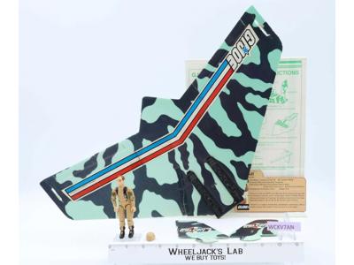 Falcon Glider W/Grunt 100% Complete 1983 G.I. Joe Hasbro Vintage Vehicle