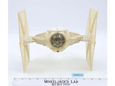 Imperial Tie Fighter WHITE 100% Complete Star Wars 1978 Vintage Kenner Vehicle