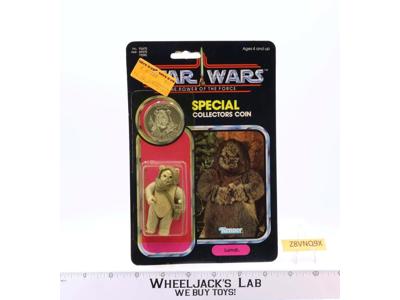 Lumat Ewok 79 Back Star Wars ROTJ 1984 Kenner Figure NEW MOSC SEALED