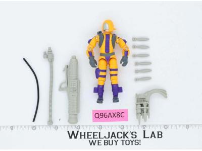 H.E.A.T. Viper V1 100% Complete G.I. Joe 1989 Hasbro Vintage Action Figure