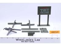 Machine Gun Defense Unit 100% Complete GI Joe 1984 Hasbro Action Figure Playset
