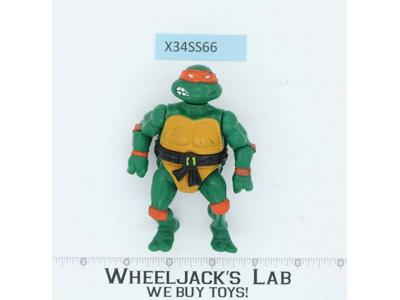 Michaelangelo HARD HEAD Teenage Mutant Ninja Turtles TMNT 1988 Playmates Vintage