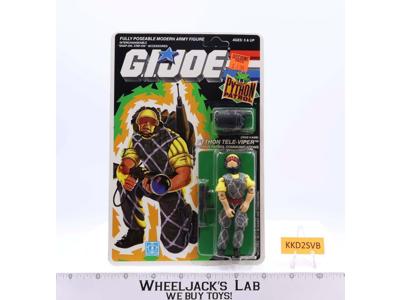 Python Tele-Viper GI Joe Python Patrol 1988 Hasbro Action Figure NEW MOSC SEALED