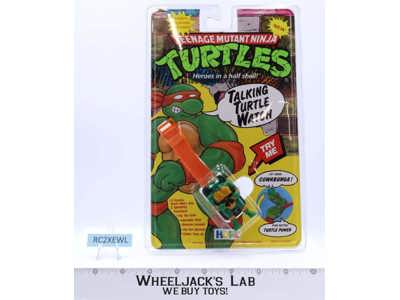 Michaelangelo Talking Turtle Watch Quartz Wrist Watch TMNT 1991 Hope Industries