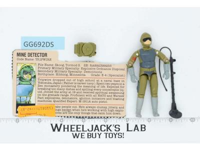 Tripwire V1 100% Complete G.I. Joe 1983 Hasbro Vintage Action Figure