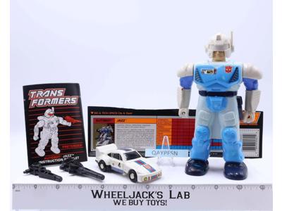 Jazz Pretender 100% Complete 1989 Vintage G1 Transformers Action Figure
