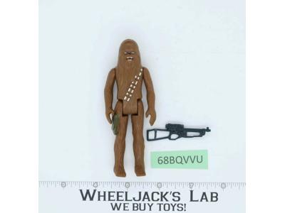 Chewbacca GREEN POUCH 100% Complete Star Wars 1977 Kenner Figure NO REPRO