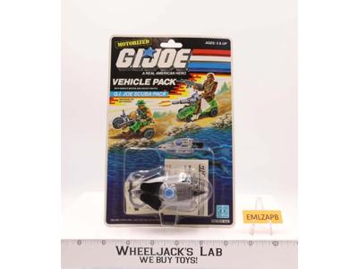 Scuba Pack Motorized Action Pack GI Joe 1988 Hasbro NEW MOSC SEALED