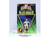 WHITE Ranger Mighty Morphin Power Rangers ALIEN RANGER Bandai 1995 MOSC
