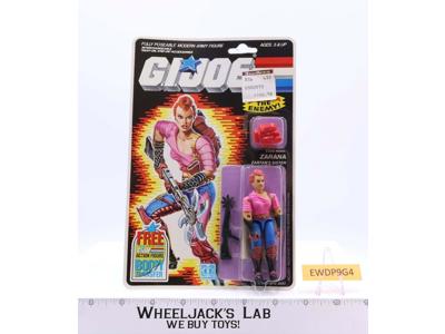 Zarana GI Joe ARAH 1985 Hasbro Vintage Action Figure NEW MOSC SEALED