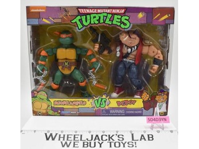 Michelangelo Vs. Bebop Teenage Mutant Ninja Turtles 2021 Playmates Toys MISB