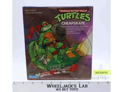 Cheapskate 100% Complete w/ Box Teenage Mutant Ninja Turtle TMNT 1988 Playmates