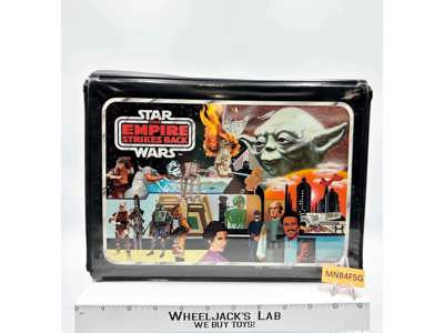 Star Wars ESB Vinyl Collector's Case TAN TRAYS 1977 Kenner Storage Case