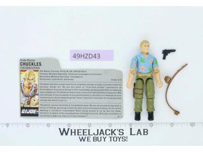 Chuckles V1 100% Complete G.I. Joe 1987 Hasbro Vintage Action Figure