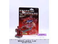 Warpath 100% Complete W/CARDBACK & BUBBLE NEAR MINT 1985 G1 Transformers