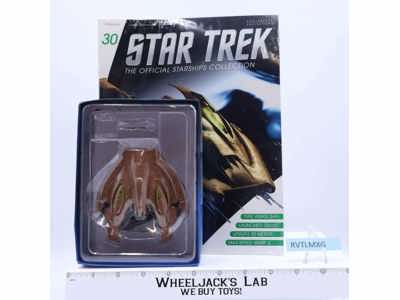 Nausicaan Fighter Star Trek Eaglemoss W/ Magazine Issue #30
