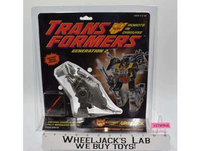 Grimlock Silver Dinobot Autobot G2 Transformers 1992 Hasbro Figure MISB SEALED