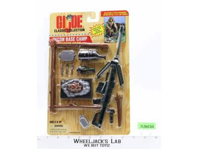 Recon Base Camp Mission Gear GI Joe Classic Collection 12" MOSC 1997 Kenner