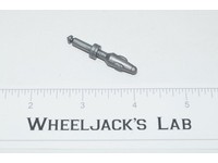 Optimus Prime GRAY Bloated Silver Missile Vintage Hasbro 1984 G1 Transformers