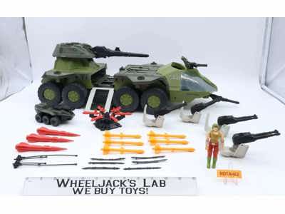 Rolling Thunder W/ Armadillo 100% Complete 1988 G.I. Joe Vintage Hasbro Vehicle