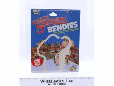 Rowdy Roddy Piper Cardback WWF Wrestling Superstars 1985 LJN Action Figure