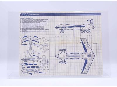 Cobra Condor Z25 1989 ORIGINAL Instructions/Blueprints G.I. Joe Hasbro