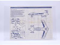 Cobra Condor Z25 1989 ORIGINAL Instructions/Blueprints G.I. Joe Hasbro