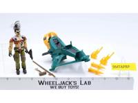 Dreadnok Air Skiff W/Zanzibar 100% Complete GI Joe 1987 Hasbro Vintage Vehicle