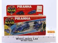 Piranha W/ Sly Rax 100% Complete W/Box M.A.S.K. Kenner 1985 Action Figure