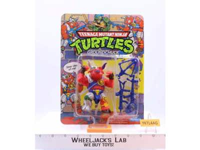 Groundchuck Teenage Mutant Ninja Turtles TMNT 1991 Playmates NEW MOSC SEALED