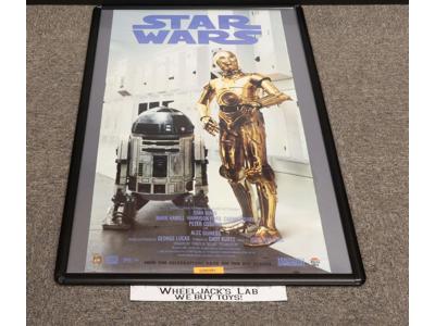 Star Wars Trilogy Special Edition 1997 Pizza Hut Double Sided Poster 36x20"