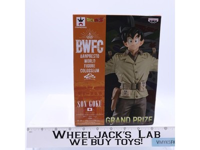 Son Goku 2018 Grand Prize BWFC Banpresto Dragon Ball Z Craneking MIB Figure