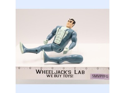 Tiger Sharks Mako Tiger Sharks LJN 1987 Vintage Changing Head Action Figure