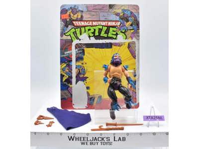 Shredder W/Card 100% Complete Teenage Mutant Ninja Turtle 1988 Playmates Figure