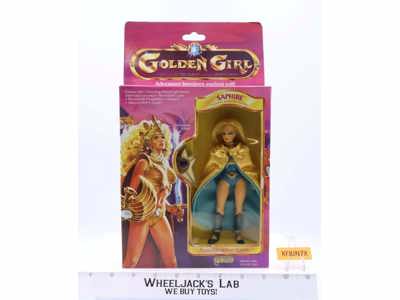 Saphire Golden Girl 1984 Galoob Action Figure NEW MISB SEALED