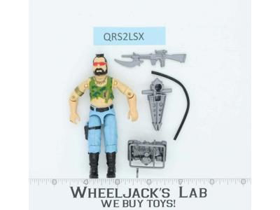 Ripper V1 100% Complete G.I. Joe 1985 Hasbro Vintage Action Figure