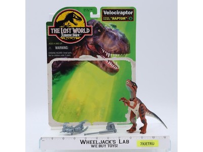 Velociraptor JP06 Restraint Gear 100% Complete Jurassic Park 1997 Hasbro Figure