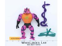 Tung Lasher 100% Complete He-Man MOTU Masters of the Universe 1986 Mattel Figure