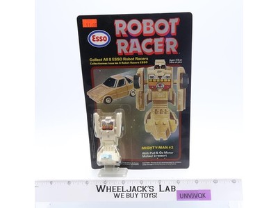 Mighty Man Gobot KO Robot Racer 1980s Esso Action Figure NEW SEALED