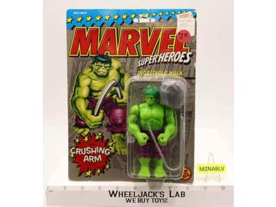 The Incredible Hulk Marvel Super Heroes 1993 Toybiz NEW MOSC Action Figure
