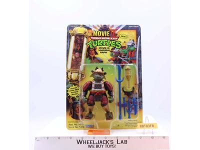 Samurai Raph Movie III Teenage Mutant Ninja Turtles TMNT 1992 Playmates NEW MOSC