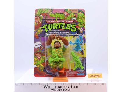 Sergeant Bananas NEW MOSC 1991 Teenage Mutant Ninja Turtles Playmates TMNT