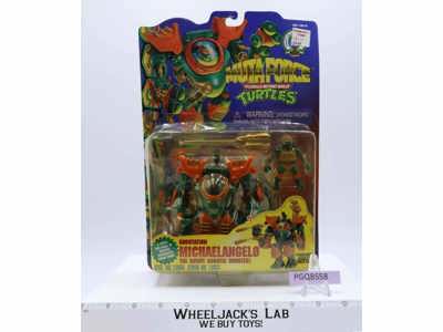 Michaelangelo Muta Force Teenage Mutant Ninja Turtles TMNT 1996 Playmates MOSC