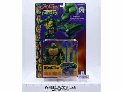 Michaelangelo Teenage Mutant Ninja Turtles TMNT Coil Force 1996 Playmates MOSC