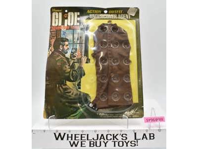 Undercover Agent GI Joe Adventure Team 1970 Hasbro 12" Accessory NEW MOSC