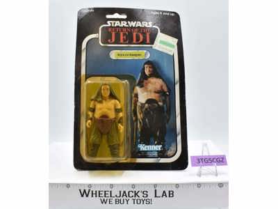 Rancor Keeper 77 Back Star Wars ROTJ 1983 Kenner Action Figure NEW MOSC
